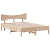 vidaXL S&auml;ngram utan madrass 120x190 cm massiv furu