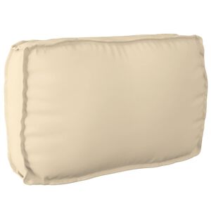 vidaXL Kudde Oxford Tyg Beige 70 x 40 x 12 cm