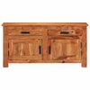 vidaXL Sideboard Brun 100 x 30 x 50 cm massivt akacia