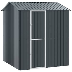 vidaXL F&aring;gelbur Antracit 215 x 210 x 247 cm Galvaniserat St&aring;l