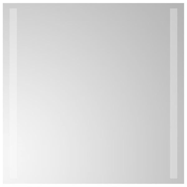 vidaXL Badrumsspegel LED 50x50 cm