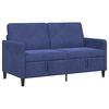 vidaXL Soffa med f&ouml;rvaring Polisbl&aring; 152 x 78 x 87 cm Polyester