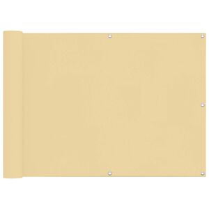 vidaXL Balkong Sk&auml;rm PU-belagt oxford alu