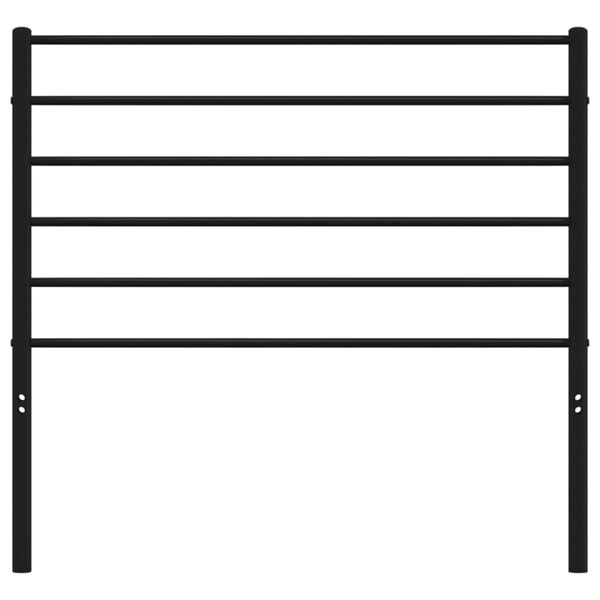 vidaXL Ers&auml;ttningsgavel metall svart 80 cm