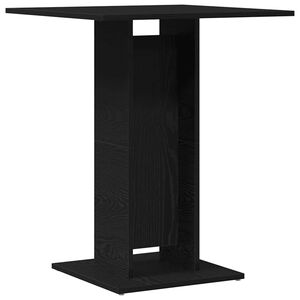 vidaXL Bistrobord svart ek 60x60x75 cm konstruerat tr&auml;