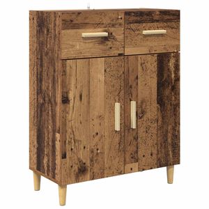 vidaXL Sideboard Gammalt tr&auml; 34 x 69.5 x 89 cm Konstruerat tr&auml;