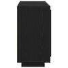 vidaXL Sideboard Svart Ek 80 x 40 x 75 cm Konstruerat tr&auml;