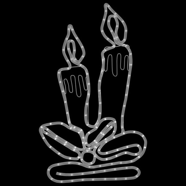 vidaXL Juldekoration ljus-figur med 144 LEDs 70x42 cm