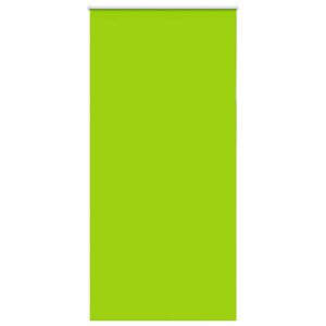 vidaXL Rullgardin m&ouml;rkl&auml;ggning blad gr&ouml;n 115x230 cm tyg bredd 110,7 cm