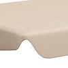 vidaXL Reservtak för hammock beige 188/168x145/110 cm