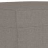 vidaXL Fotpall Taupe 60x50x41 cm tyg
