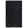 vidaXL Luvmatta med h&ouml;g lugg &rdquo;NAVARRA&rdquo; svart 60x100 cm polyester