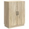 vidaXL Sideboard Sonoma-ek 66 x 34,5 x 87 cm Konstruerat tr&auml;