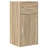 vidaXL Sideboard med l&aring;da Sonoma-ek 38 x 34 x 75 cm