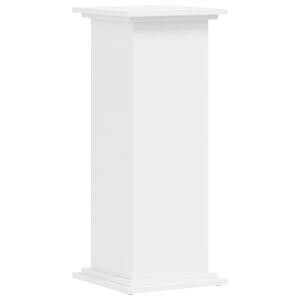 vidaXL V&auml;xtst&auml;ll vit 33x33x80 cm konstruerat tr&auml;