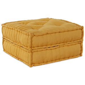 vidaXL Modul&auml;r soffa gul 70x70x36 tyg