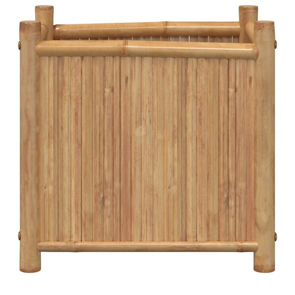 vidaXL Odlingslåda 50x50x50 cm bambu