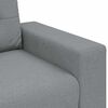 vidaXL Loveseat soffa ljusgr&aring; 180x77x82 cm tyg