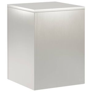 vidaXL V&auml;xtst&auml;ll Silver 30 x 30 x 40 cm St&aring;l