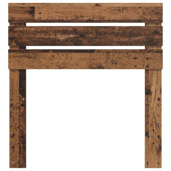 vidaXL Huvudgavel med huvudgavel Gammalt tr&auml; 75 cm Konstruerat tr&auml;