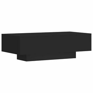 vidaXL Soffbord svart 100x49,5x31 cm konstruerat tr&auml;