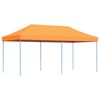 vidaXL Pop-Up hopf&auml;llbart partyt&auml;lt 580x292x315 cm orange