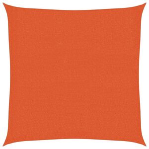 vidaXL Solsegel 160 g/m&sup2; orange 2x2 m HDPE