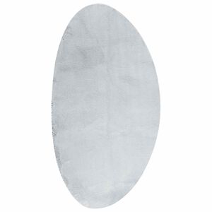 vidaXL Omr&aring;desmattor HUARTE Gr&aring; 100 x 200 cm Polyester