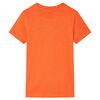T-shirt f&ouml;r barn m&ouml;rk orange 104