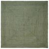 vidaXL Omr&aring;desmattor Fyrkantig Olivgr&ouml;n 300 x 300 cm Jute