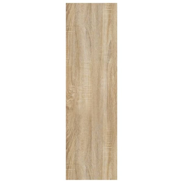vidaXL Bokhylla/Rumsavdelare sonoma-ek 100x30x103 cm