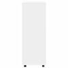 vidaXL Kl&auml;dh&auml;ngare vit 80x40x110 cm konstruerat tr&auml;