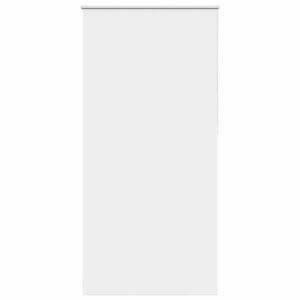 vidaXL Rullgardin m&ouml;rkl&auml;ggning vit 110x210 cm tygbredd 105,7 cm
