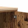 vidaXL Garagesk&aring;p gammalt tr&auml; 30x51x85 cm massivt tr&auml; furu
