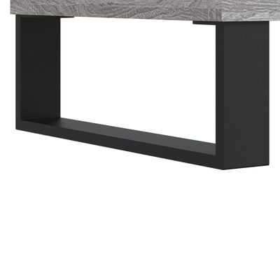 vidaXL Tv-bänk grå sonoma 150x30x44,5 cm konstruerat trä