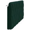 vidaXL Headboard Cushion Dark Green 180 cm Velvet