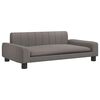 vidaXL Barnsoffa mullvadsbrun 90x53x30 cm tyg