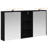 vidaXL Badrumssk&aring;psset 3 st 116 x 16 x 62,5 cm Konstruerat tr&auml;