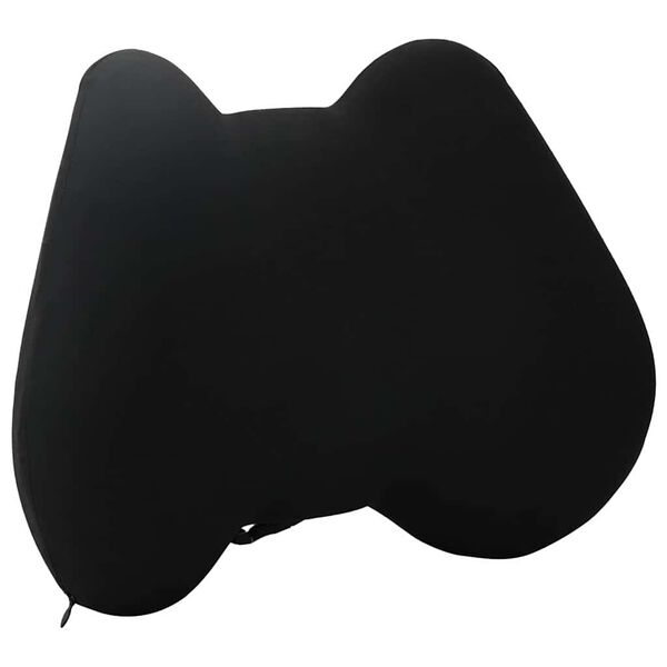 vidaXL Kudde med kudde Justerbar Svart 42 x 32 x 14 cm Polyester