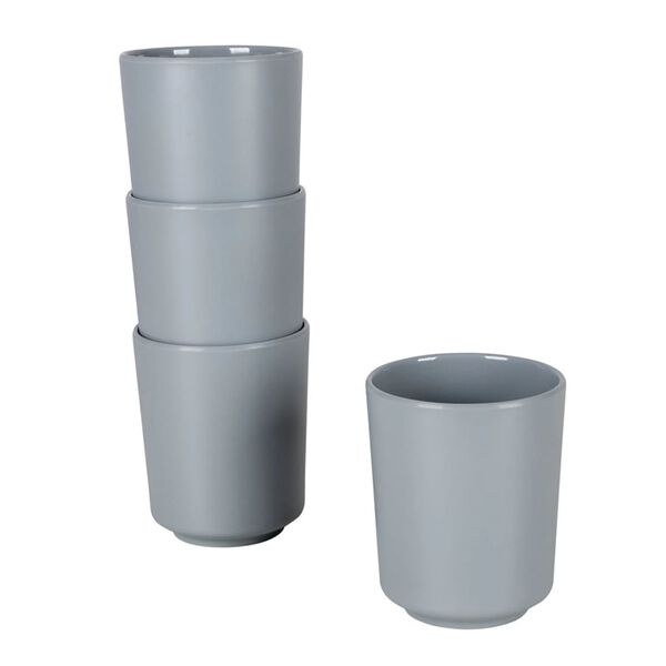 Bo-Camp Campingservis 16 delar Patom melamin ljusgr&aring;