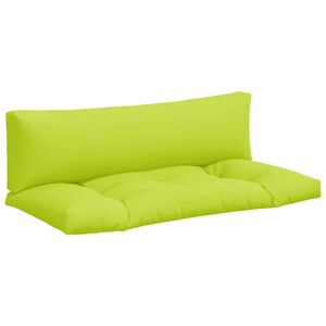 vidaXL Palldynor 2 st ljusgr&ouml;n tyg