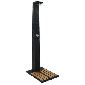 vidaXL Utomhusdusch konstrotting WPC
