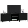 vidaXL Tv-b&auml;nk svart 150x30x50 cm konstruerat tr&auml;
