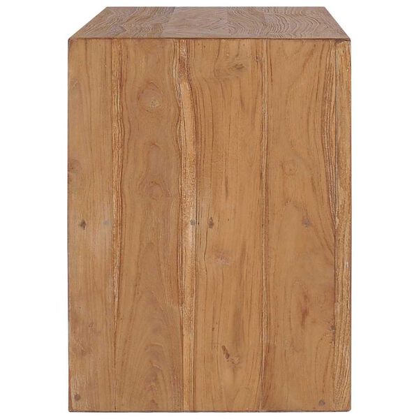 vidaXL TV-b&auml;nk 90x30x40 cm massiv teak