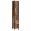 vidaXL Sk&aring;pset 2 pcs Gammalt tr&auml; 33 x 34,5 x 90 cm Konstruerat tr&auml;