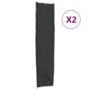 vidaXL Parasoll&ouml;verdrag 2 st 240x57/57 cm 420D oxford