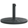 vidaXL Parasollfot f&ouml;r &Oslash;38 / 48 mm stolpar 12 kg rund