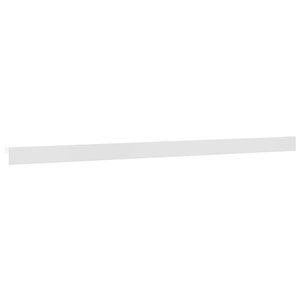 vidaXL Skjutd&ouml;rrsbeslag 183 cm aluminiumlegering silver