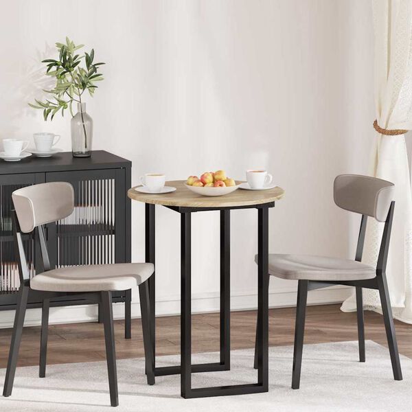 vidaXL Bordsskiva Sonoma ek 60 x 60 x 1,5 cm Konstruerat tr&auml;