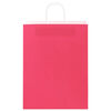 vidaXL Pappersp&aring;sar 250 st med handtag rosa 32x12x42 cm
